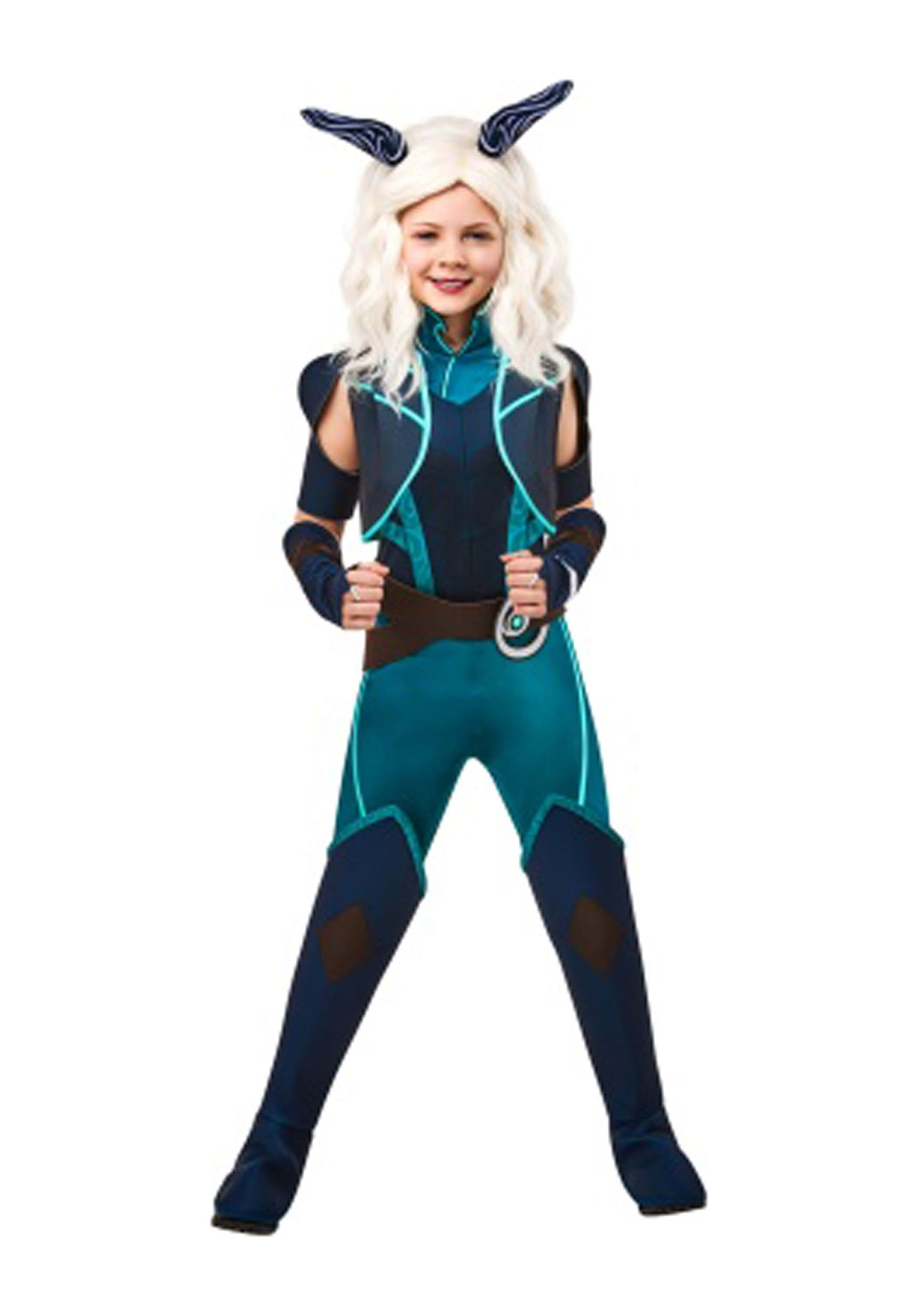 Image of Dragon Prince Girls Rayla Costume ID RU703119-S