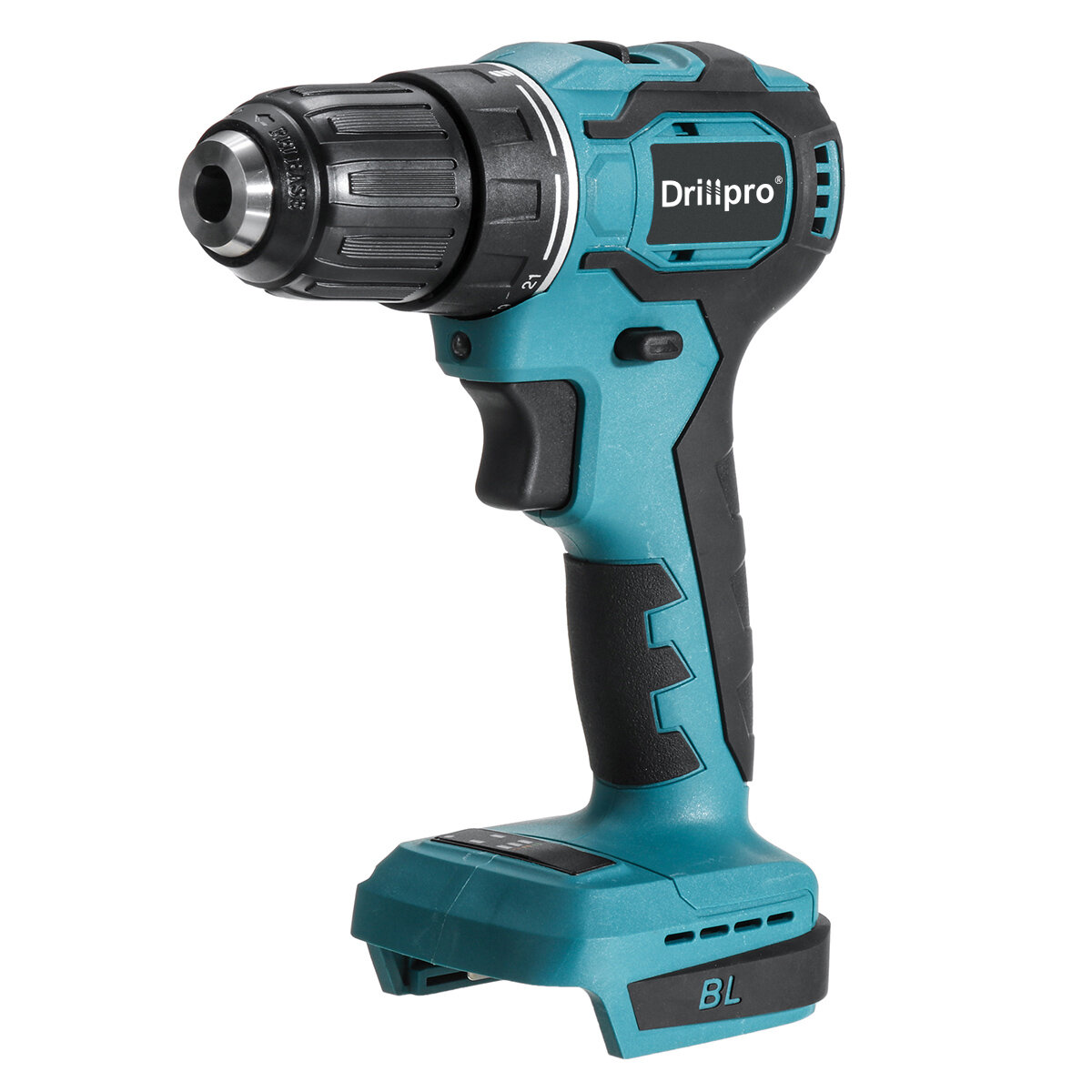 Image of Drillpro 10mm Cordless Electric Drill Screwdriver 1800rpm 2 Speed with LED Working Light 21+1 Stage Setting Mode