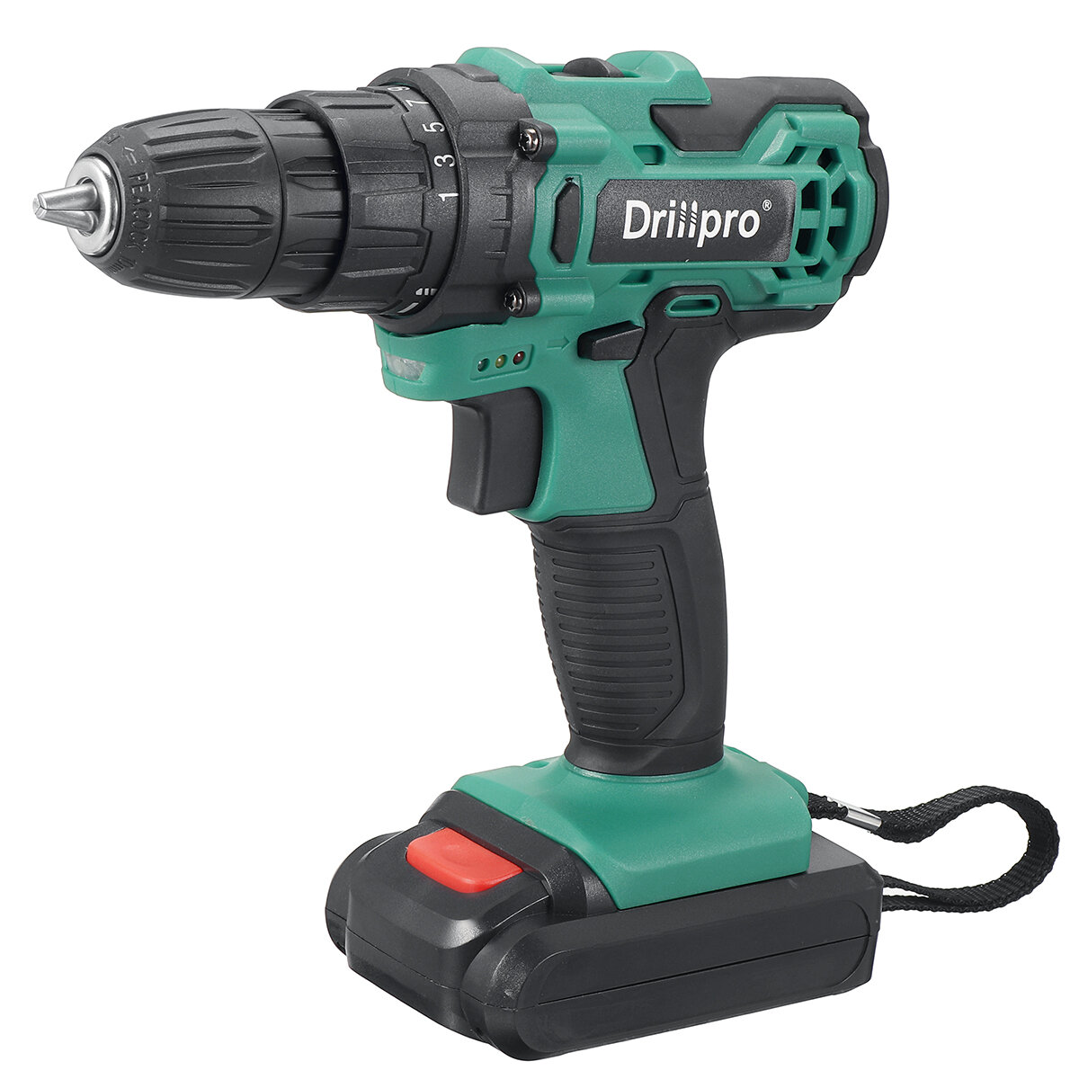 Image of Drillpro 21V 15AH Cordless Drill Rechargeable 2 Speed Electric Drill Screwdriver W/ 1 or 2pcs Battery