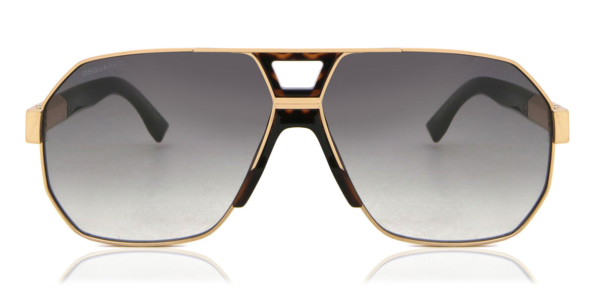 Image of Dsquared2 D2 0028/S 06J/9K 63 Lunettes De Soleil Homme Dorées FR