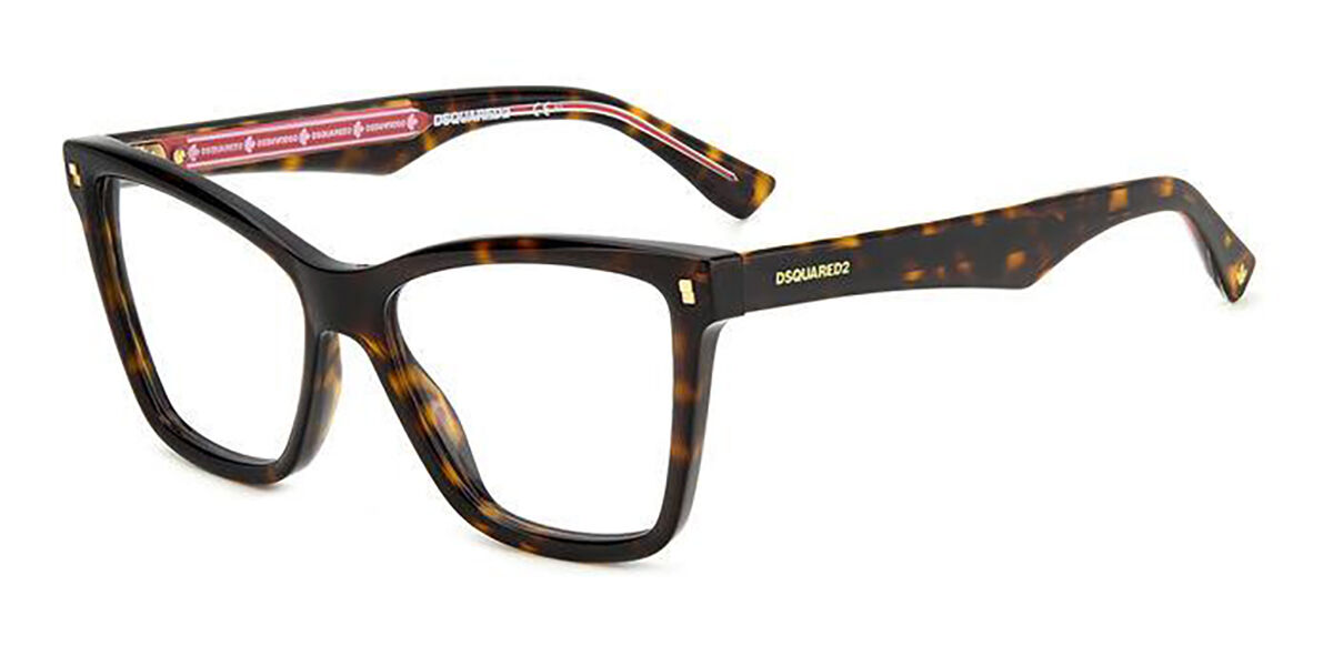 Image of Dsquared2 D2 0059 086 Óculos de Grau Tortoiseshell Feminino BRLPT