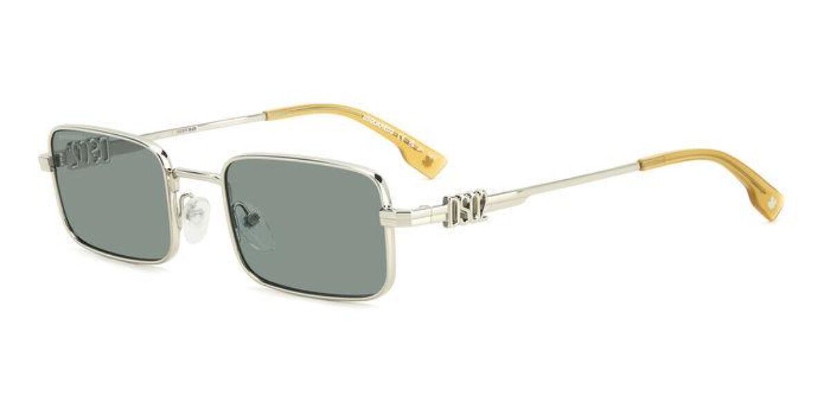 Image of Dsquared2 D2 0104/S KTU/QT 52 Lunettes De Soleil Homme Argentées FR