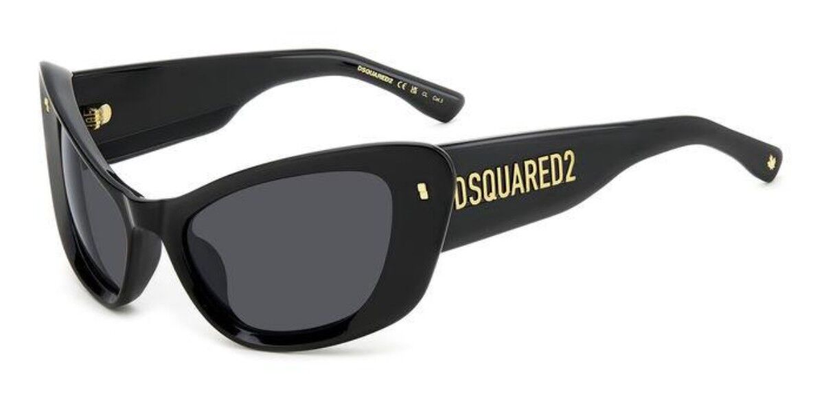 Image of Dsquared2 D2 0118/S 807/IR Óculos de Sol Pretos Feminino BRLPT