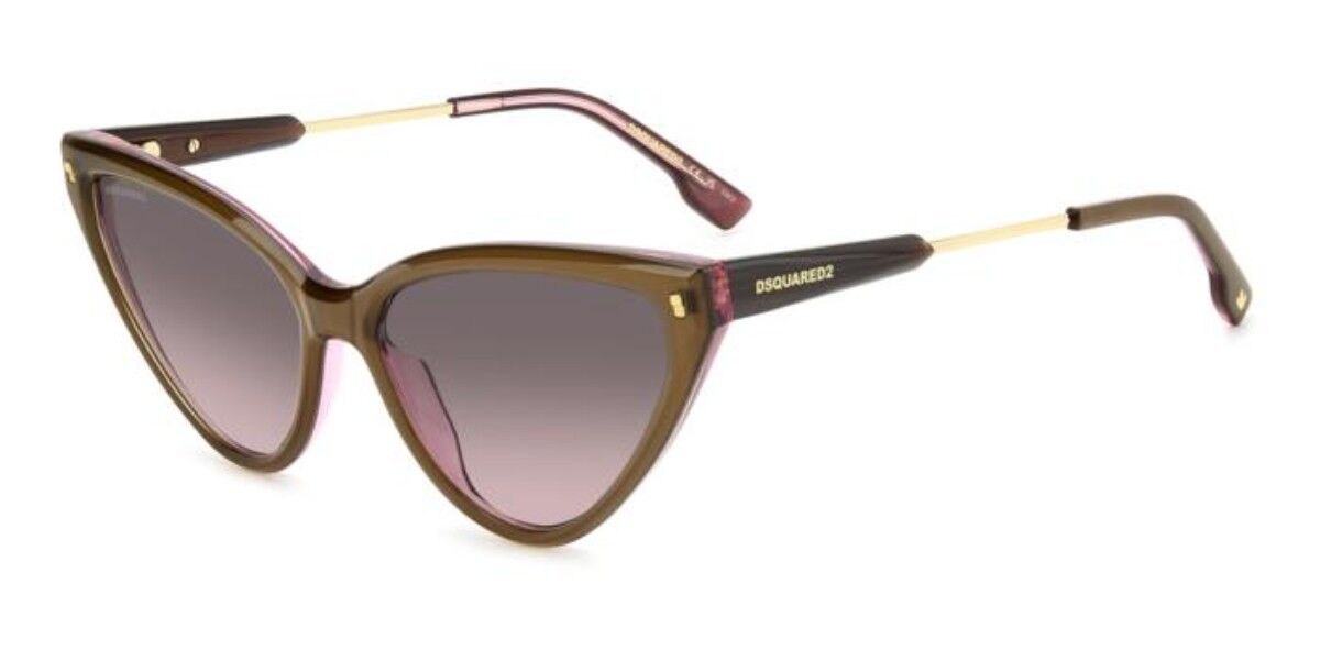 Image of Dsquared2 D2 0134/S HKL/M2 Gafas de Sol para Mujer Marrones ESP