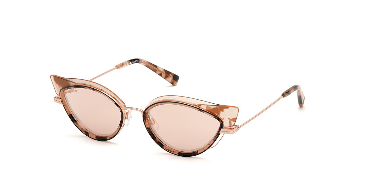 Image of Dsquared2 DQ0336 55U Óculos de Sol Feminino Tortoiseshell BRLPT