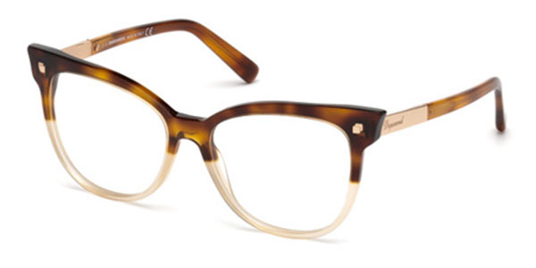 Image of Dsquared2 DQ5214 055 Óculos de Grau Tortoiseshell Masculino PRT