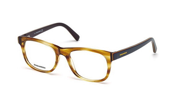 Image of Dsquared2 DQ5217 047 Óculos de Grau Tortoiseshell Masculino PRT