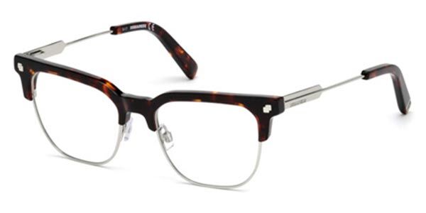 Image of Dsquared2 DQ5243 054 Óculos de Grau Tortoiseshell Masculino PRT