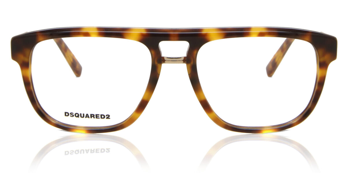 Image of Dsquared2 DQ5257 052 Óculos de Grau Tortoiseshell Masculino PRT