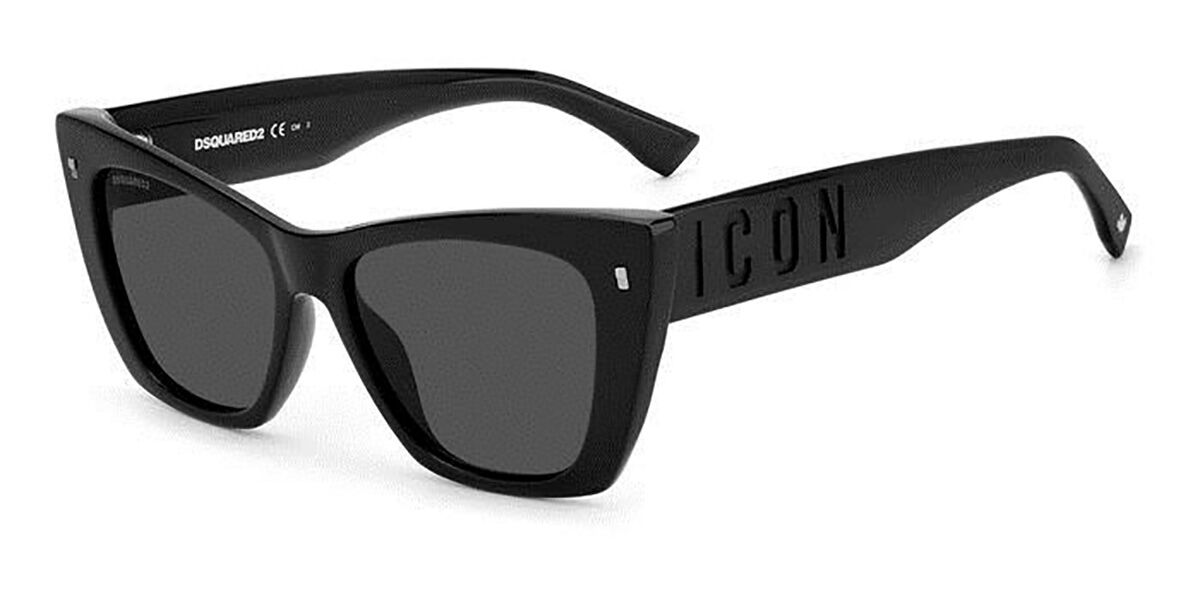 Image of Dsquared2 ICON 0006/S 807/IR Óculos de Sol Pretos Feminino PRT