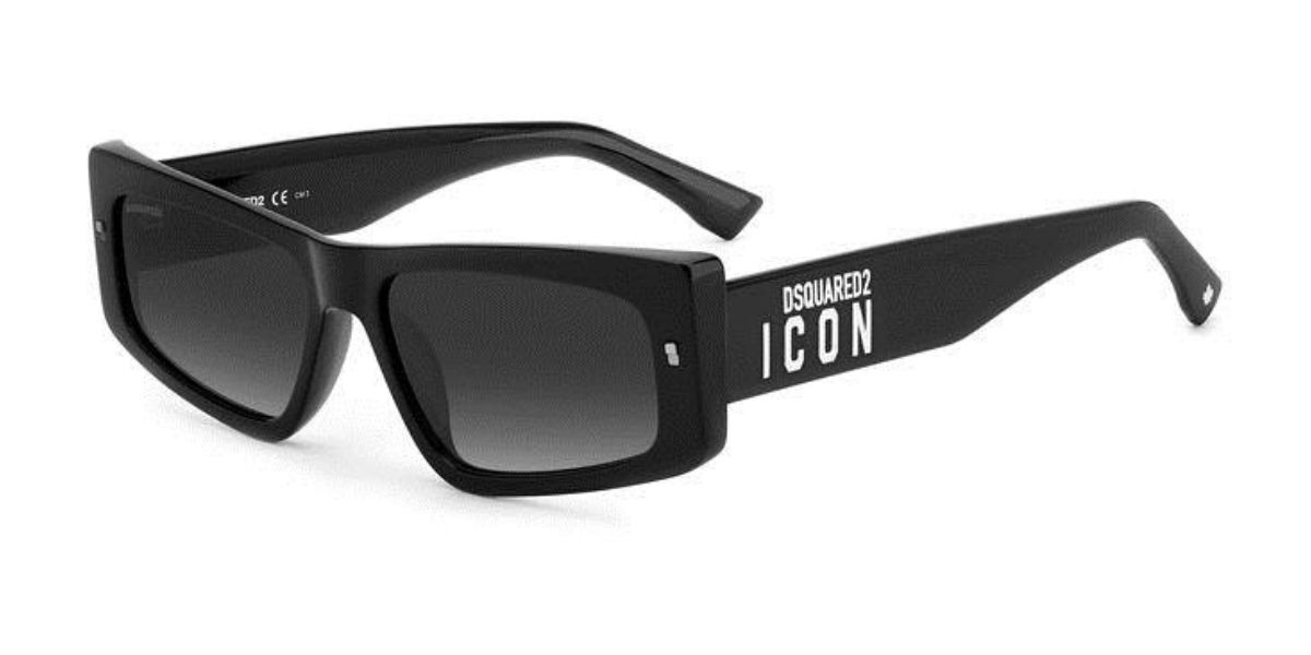 Image of Dsquared2 ICON 0007/S 807/9O Óculos de Sol Pretos Masculino PRT