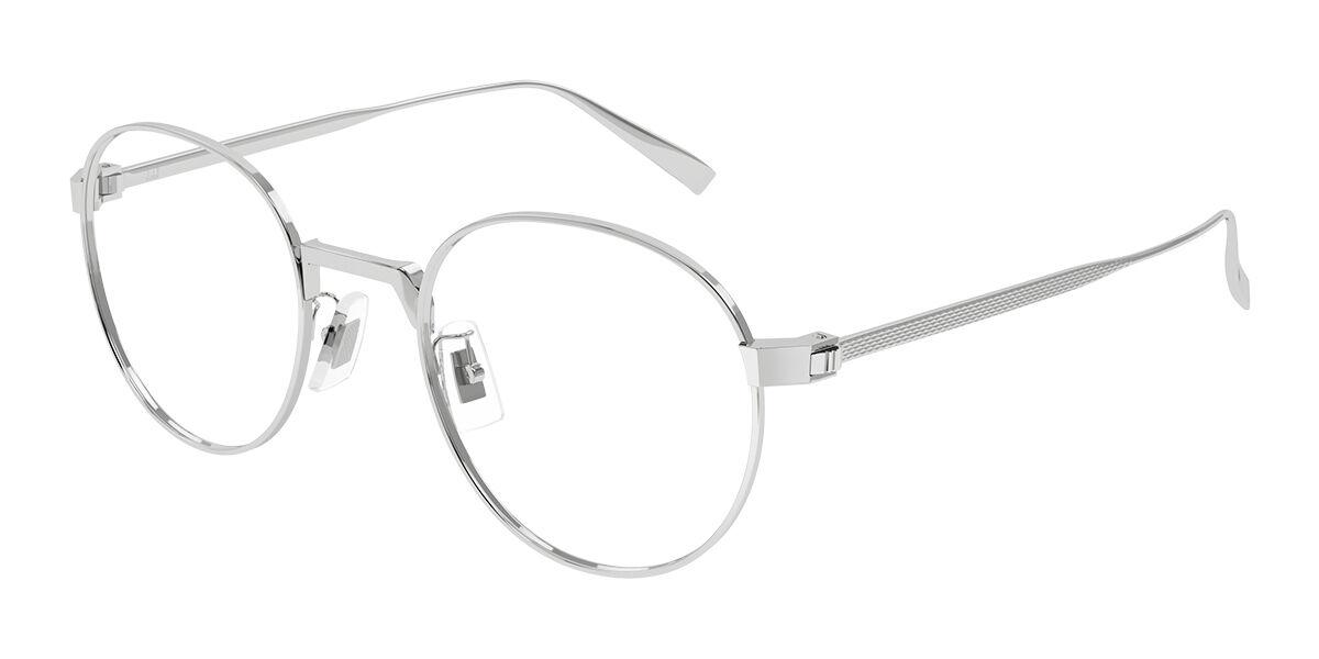 Image of Dunhill DU0035O 002 Óculos de Grau Prata Masculino BRLPT