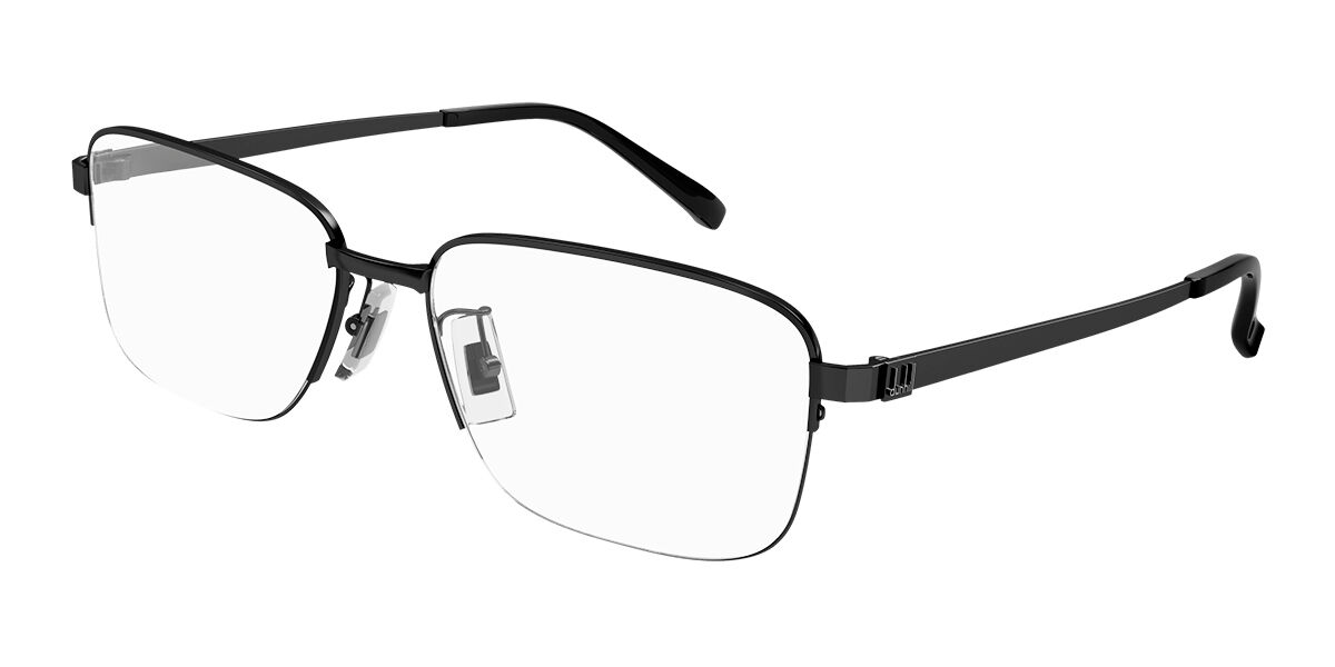Image of Dunhill DU0040OA Formato Asiático 001 Óculos de Grau Pretos Masculino BRLPT