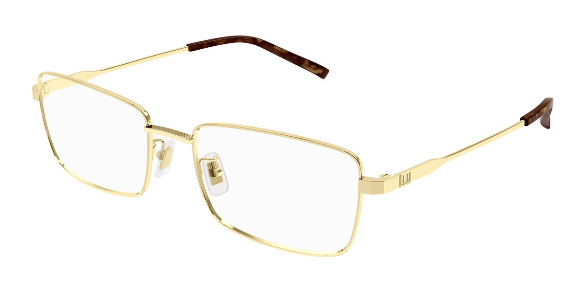 Image of Dunhill DU0068OA Formato Asiático 007 Óculos de Grau Dourados Masculino BRLPT