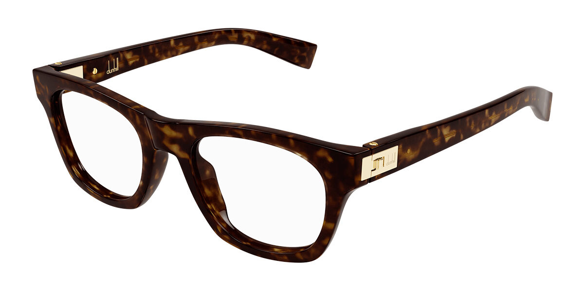 Image of Dunhill DU0090O 002 Óculos de Grau Tortoiseshell Masculino BRLPT