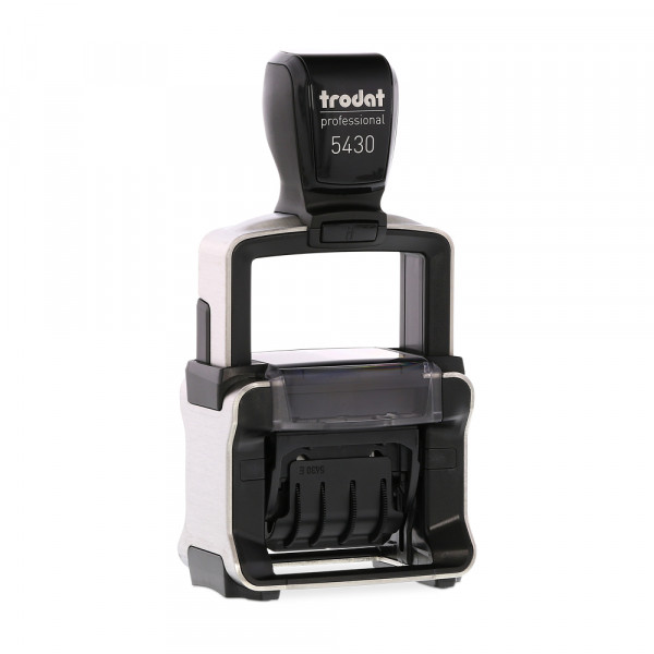 Image of EN 5430L-BLRD-FR Trodat Professional 5430/L with 8 interchangeable dies - French