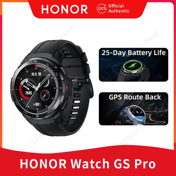 Image of EN 873326387 honor smart watch gs pro men&#039s sports bracelet accessory with 139-inch gps bluetooth screen called spo2 5atm heart rate monitor