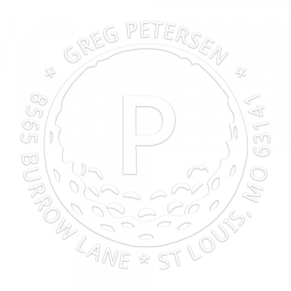Image of EN MSEAL4L Hole in One Round Monogram Seal