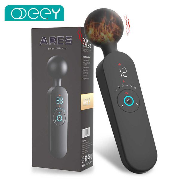 Image of ENH 814008237 toy massager smart av magic wand vibrator high frequency fast scream orgasm g spot clit stimulator nipple adults toys for women