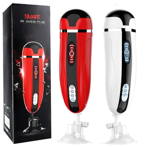 Image of ENH 825950126 toy massager playing coffee full-automatic airplane cup tactile heating interactive pronunciation male masturbation masturbator
