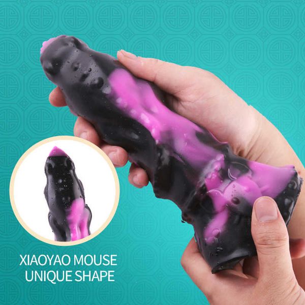 Image of ENH 827311313 toy massager massage big dildo anal plug sextoys silicone large butt prostate massagee buttplug vaginal anus dilator erotic toys for adults