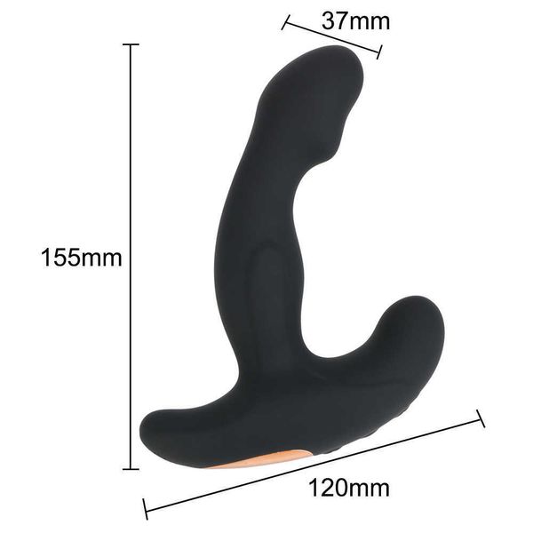 Image of ENH 827737866 toy massager massage items dildo vibrator butt plug 12 frequency anal vaginal stimulator male prostate toys for men women ecos lqu3 lqu3lqu3
