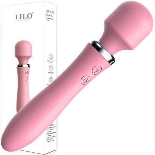 Image of ENH 829538911 full body massager toys masager toys vibrator double head g-point charging mute frequency conversion av massage stick female masturbator fun
