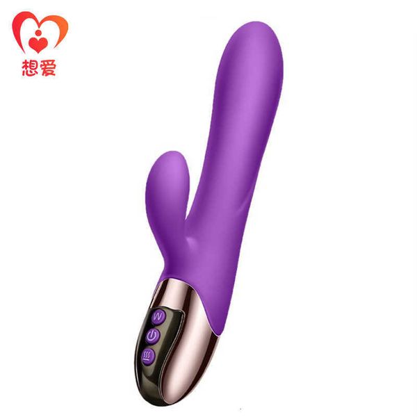 Image of ENH 829996567 toy massager xuan ai automatic telescopic impact vibrator plug in g-spot masturbation female sexual products