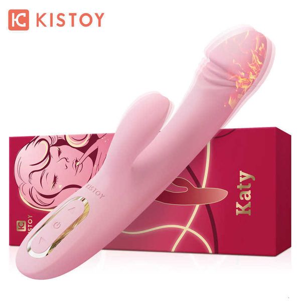 Image of ENH 830742571 toy massager kistay vibrator g-point sucking double shock impact masturbator katy pro max female vibration
