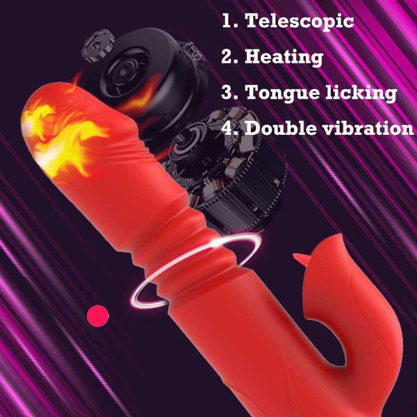Image of ENH 831521836 full body massager toys masager vibrator dildo g spot 10 powerful modes clit sucker usb rechargeable clitoris stimulator waterproof toys for