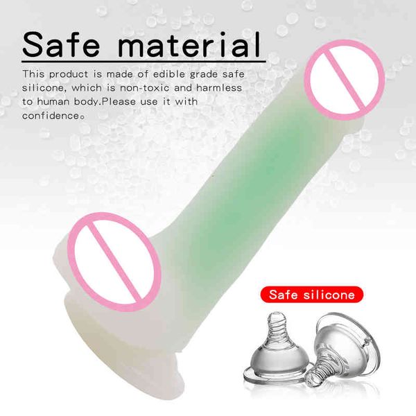 Image of ENH 831526648 toys masager toy massager vibrator penis cock 708 inch custom wholesale bulk big soft toys male female anal huge realistic silicone knyd