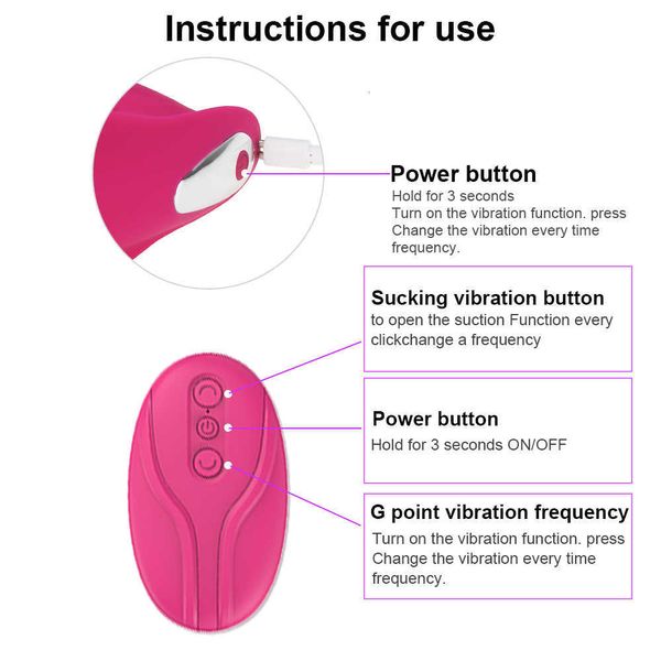 Image of ENH 832834836 toy electric massagers s masager wearable panties dildo vibrator 10m wireles remote control nipple sucking vibrating clitoris anal bei9