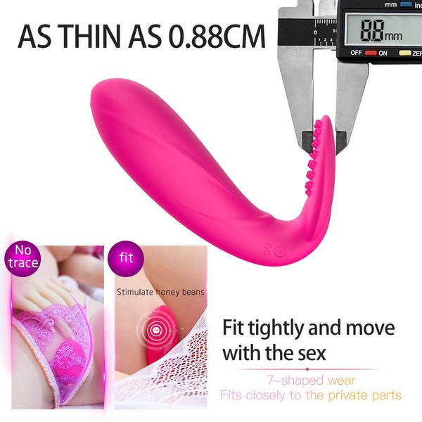 Image of ENH 833430565 full body massager toy s masager wearable outdoor daily wear app remote control clitoral stimulation g spot anal vibrating eggs dildo vibrat
