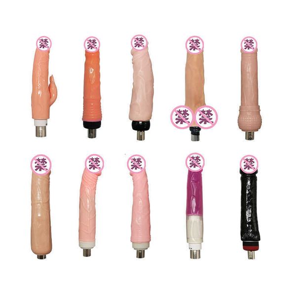 Image of ENH 833604782 toy gun machine men&#039s and women&#039s automatic pulling inserting accessories canon interface adapter fun appliances fake penis mastur