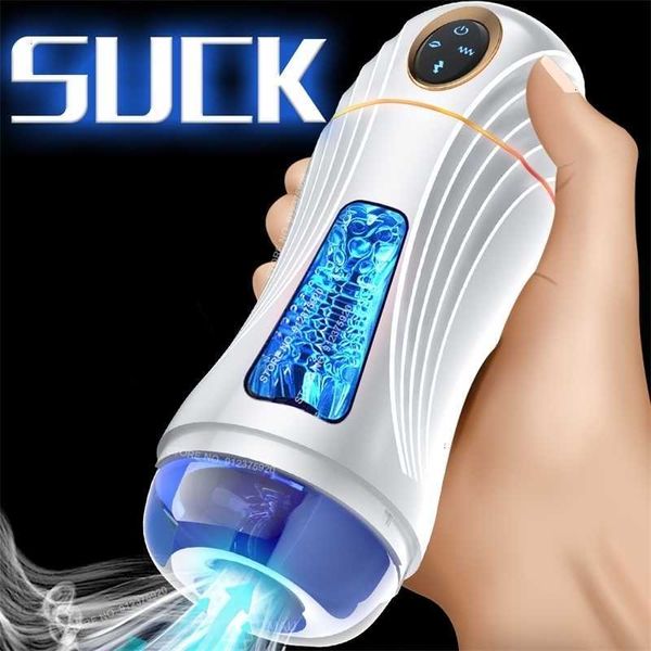 Image of ENH 833828147 toys masager ss18 toy massager automatic sucking masturbator cup for men realistic vagina blowjob oral vacuum suction vibrator male toys sy9