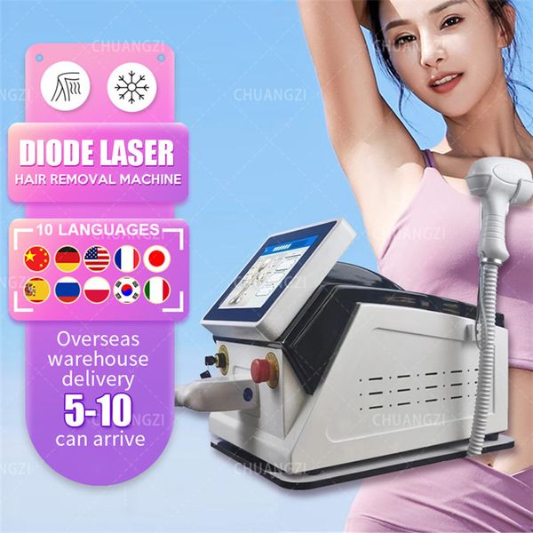 Image of ENH 848577191 laser machine hair removal machine 2023 new ce certified 2000w 3 wavelength ice platinum hair removal 755 808 1064nm diode laser salon