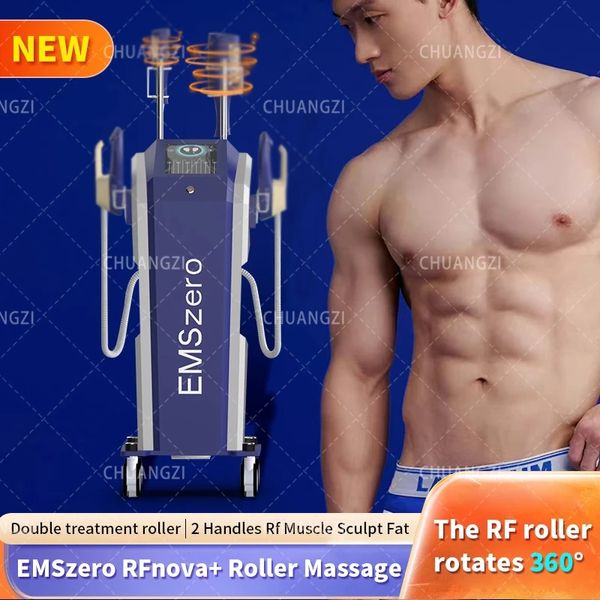 Image of ENH 850420746 rf equipment neo rf emszero cellulite 5d massage rolle-r dls-emslim electromagnetic muscle building training fat removal