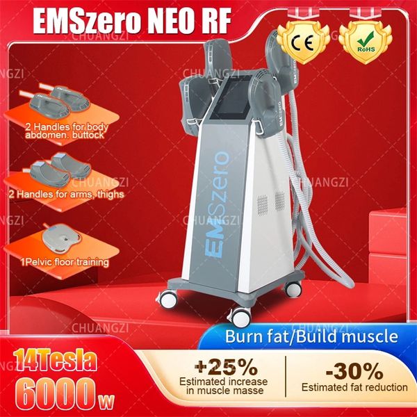 Image of ENH 852815333 rf equipment dls-emslim machine hiemt neo nova ems stimulation pads optional pelvic fat burn body slinming build muscle emszero