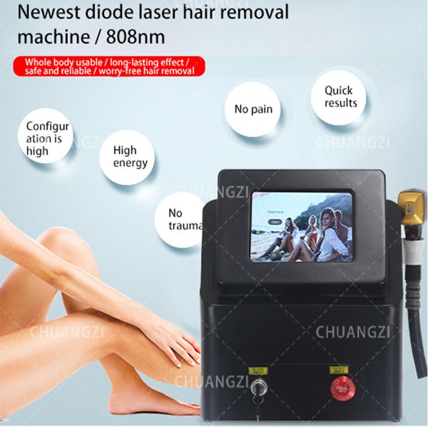 Image of ENH 855122184 ce approved portable 808 diode laser hair removal machine price 755 808 1064nm diode laser hair remover skin care machine