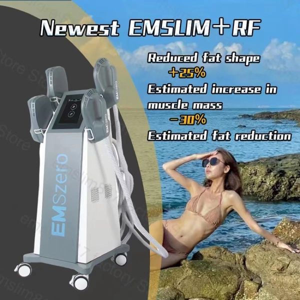 Image of ENH 856028725 rf equipment dls emslim machine electromagnetic body slimming muscle stimulator build muscle fat removal sculpting emszero machine