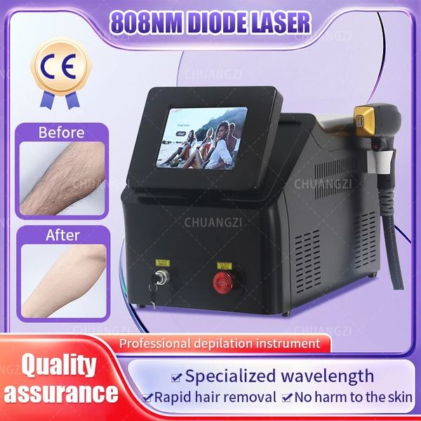 Image of ENH 856161501 laser machine 2000w diode laser 755nm 808nm 1064nm 3-wavelength ice platinum painless hair remover shipped from overseas warehouse in the us