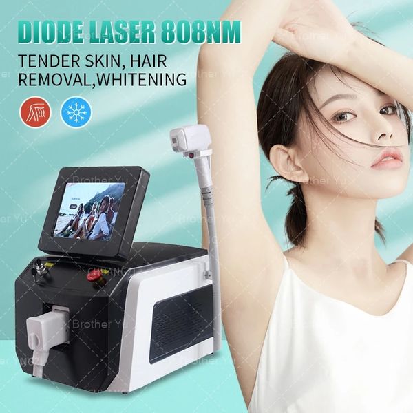 Image of ENH 856223028 laser machine 2000w laser diode lcd handle 755nm 808nm 1064nm ice platinum three wavelength hair removal and skin rejuvenation machine