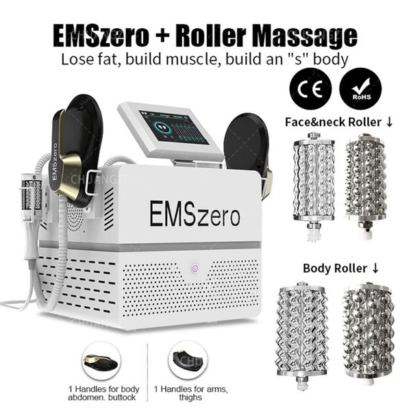 Image of ENH 874307954 new arrival hi-emt electromagnetic emsslim rf and roller fat removal slimming equipment emszero neo rf muscle stimulation body machine