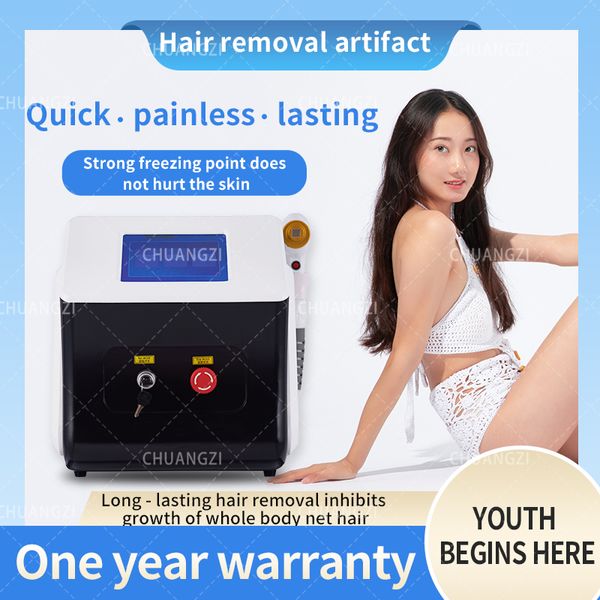Image of ENH 875842592 2023 factory price permanent depilation machine 3 wavelength 755 808 1064 diode laser 808nm hair removal machine remove hair laser