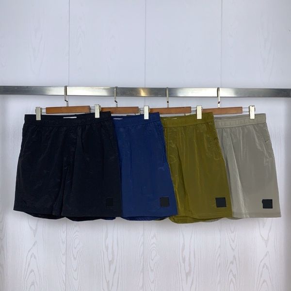 Image of ENM 537011973 metal nylon beach pants sports shorts capris men&#039s fashion summer pants casual running loose quick drying