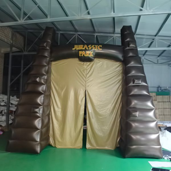 Image of ENM 709875500 jurassic park dinosaur parks theme used inflatable dragon entrance arch air balloon decoration toys sport for advertising