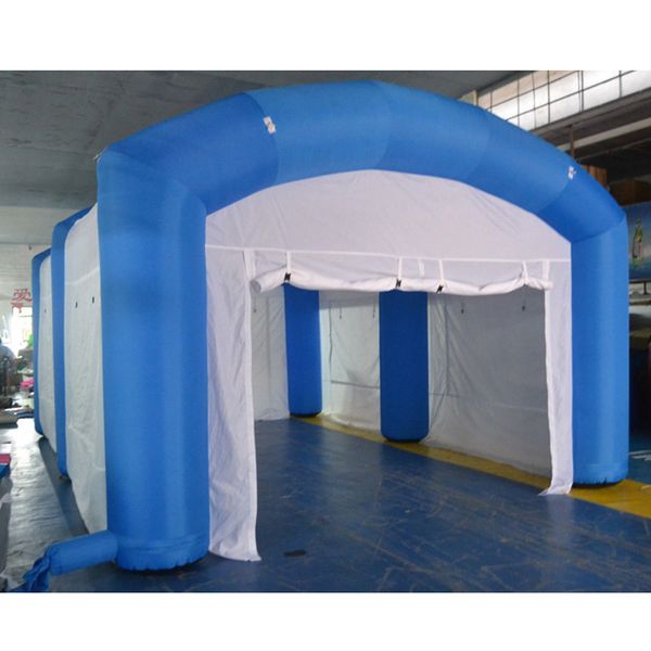Image of ENM 720619328 manufacturer design oxford inflatable rectangular tentblue square marquee for wedding and event 6x4x3meters
