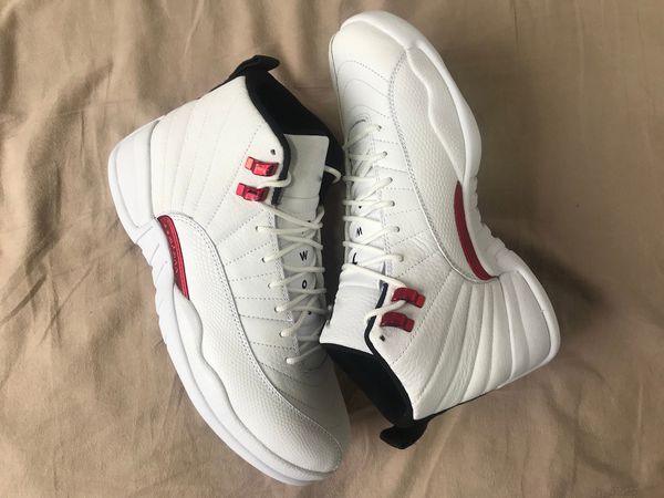 Image of ENSP 710691958 2021 retro authentic 12 twist jumpman 12s men outdoor shoes ct8013-106 white university red royalty utility dark concord sports sneakers