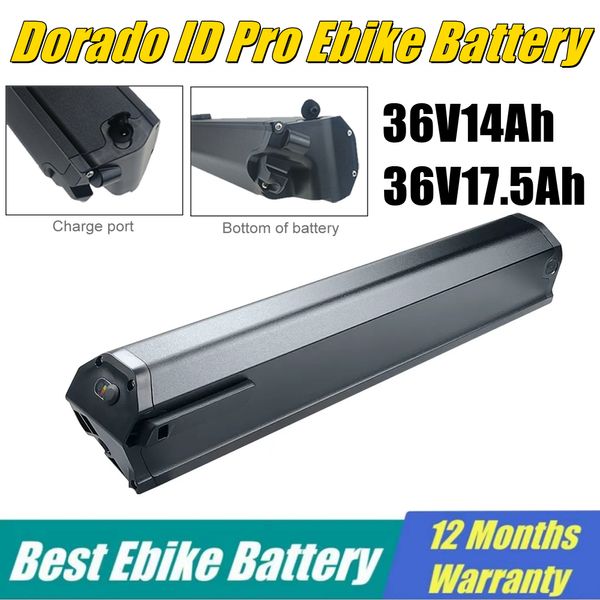 Image of ENSP 839969339 reention dorado id pro 36v ebike battery 13ah 15ah 175ah ebike frame akku 104ah 128ah 14ah with charger