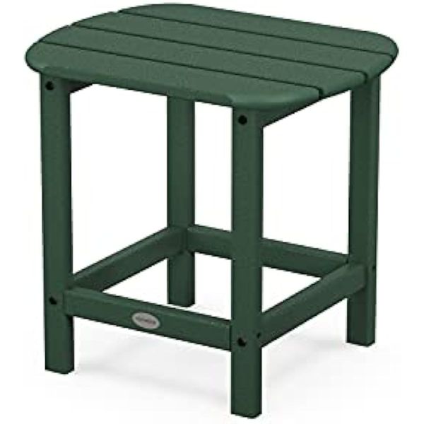 Image of ENSP 850134955 polywood sbt18gr south beach 18 outdoor side table green eureka camp table